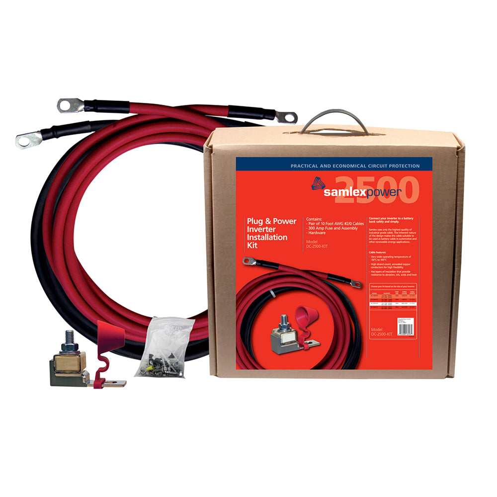 Samlex America Samlex 300A Inverter Installation Kit f/2500W Inverter — marine accessories