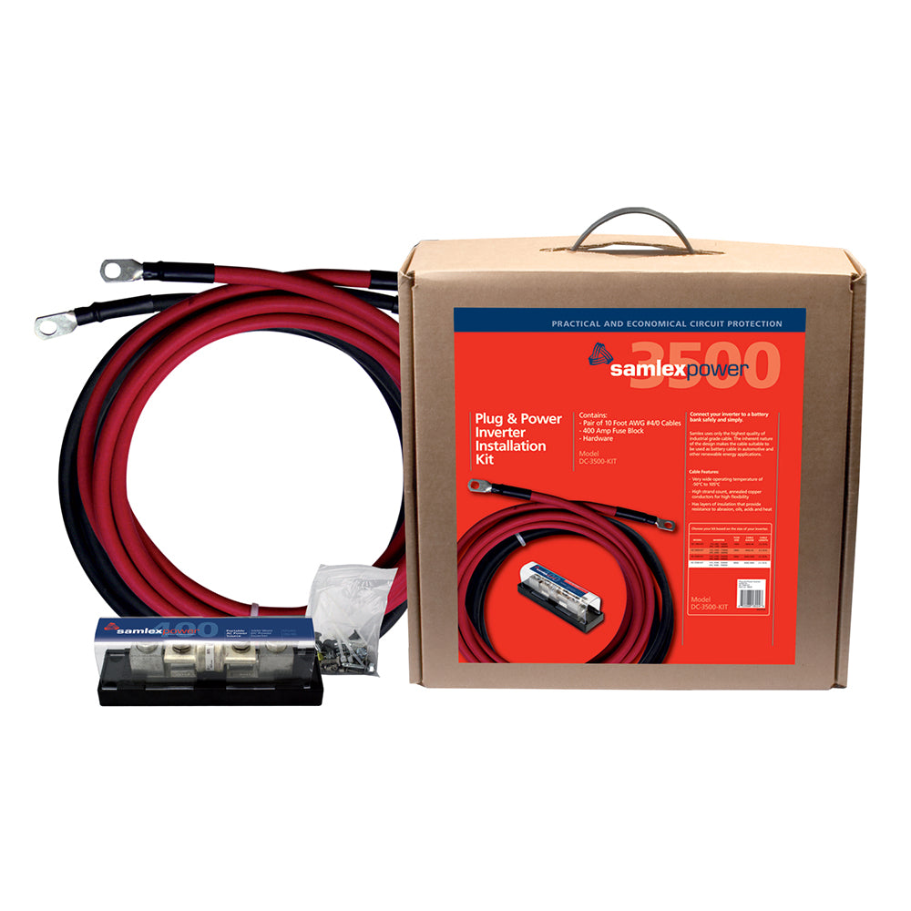 Samlex America Samlex 400A Inverter Installation Kit f/3500W Inverter — marine accessories