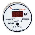 Samlex America Samlex Dual Battery Monitor - 12V or 24V - Auto Detection — marine meters & monitoring