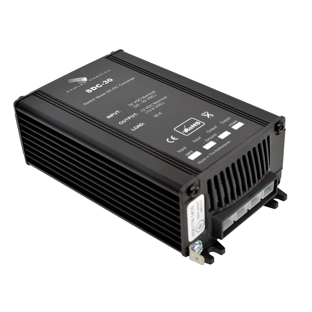 Samlex America Samlex 30A Non-Isolated Step-Down 24VDC-12VDC Converter — marine dc to dc converters