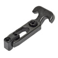 Southco T-Handle Latch - Black Flexible Rubber w/Keeper — marine latches