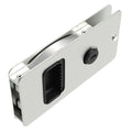 Southco Flush Sliding Door Latch - Square - Aluminum — marine latches
