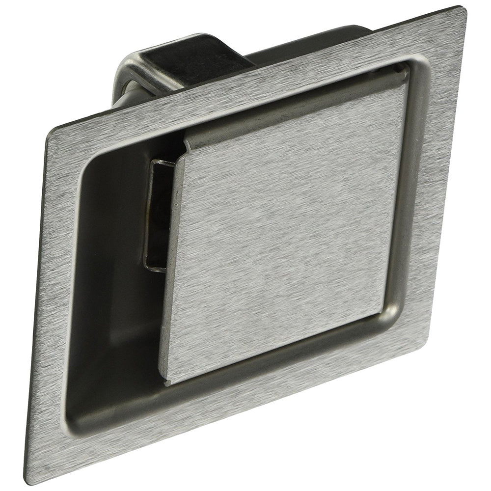 Southco Large Push-to-Close Paddle Latch - Stainless Steel - Non-Locking — marine latches