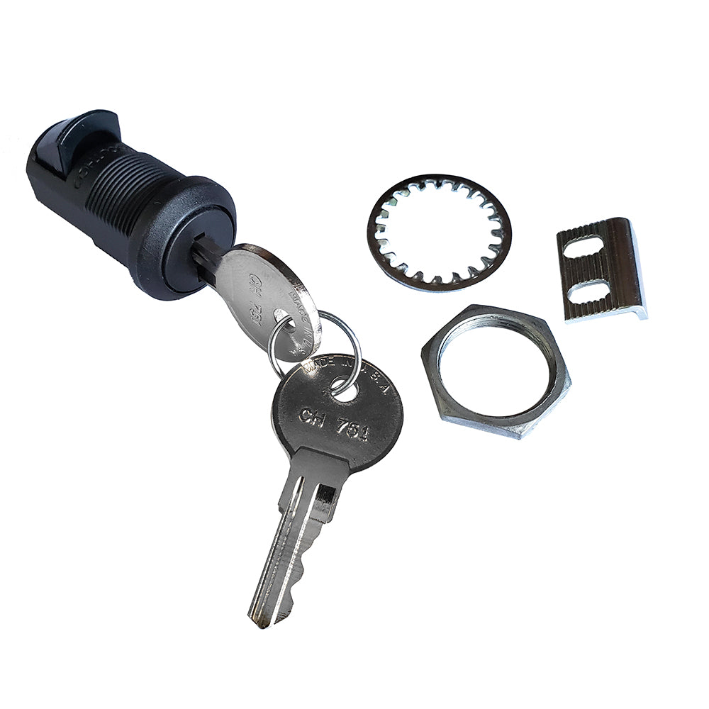Southco Small Push-to-Close Latch - Locking — marine latches