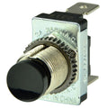 BEP Marine BEP Black SPST Momentary Contact Switch - OFF/(ON) — marine switches & accessories