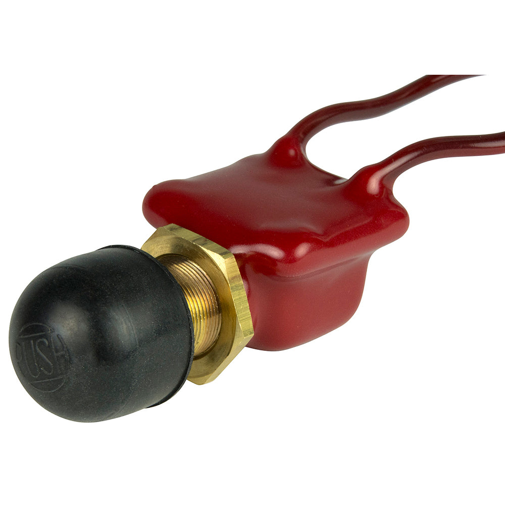 BEP Marine BEP 2-Position SPST PVC Coated Push Button Switch - OFF/(ON) — marine switches & accessories