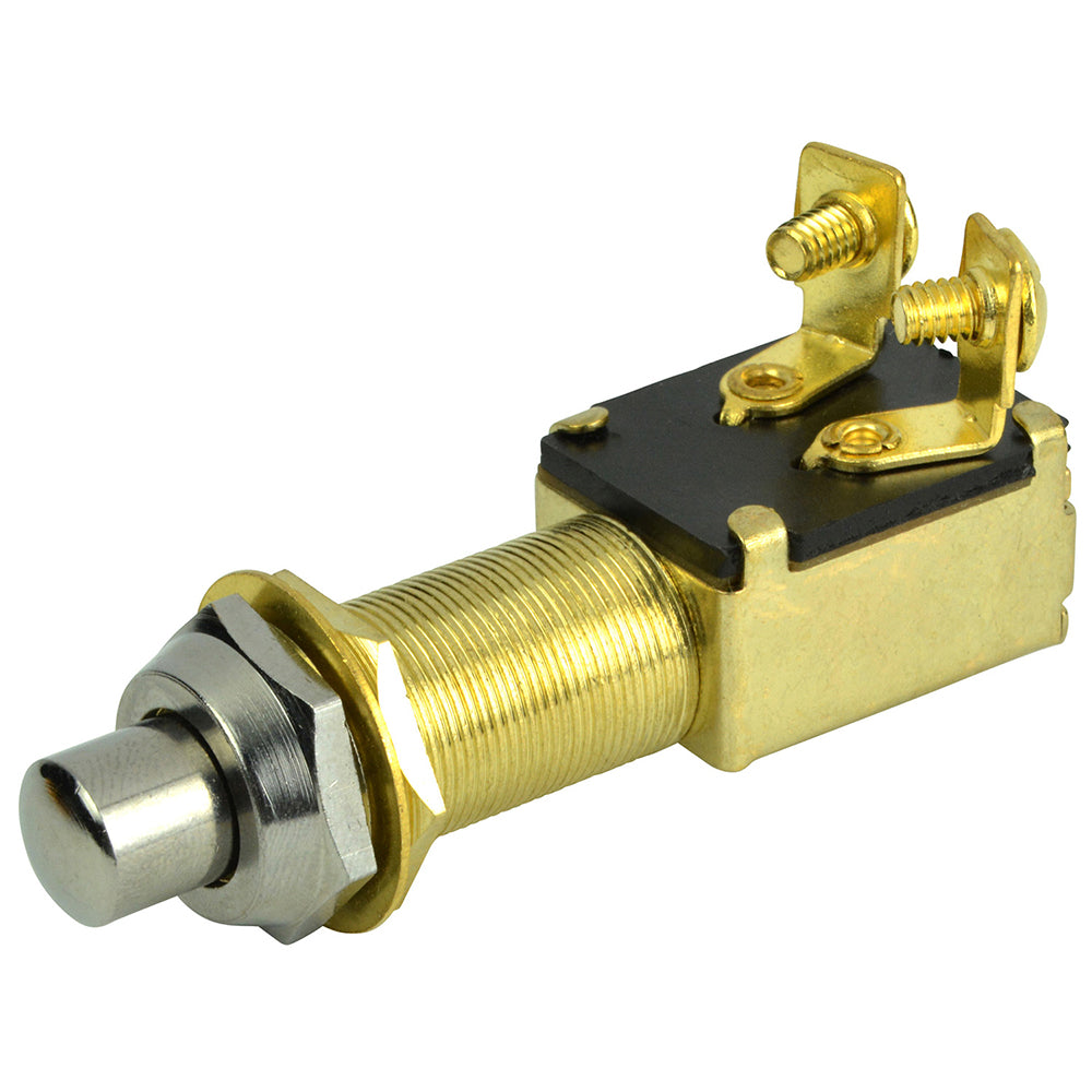 BEP Marine BEP 2-Position SPST Recessed Push Button Switch - OFF/(ON) — marine switches & accessories