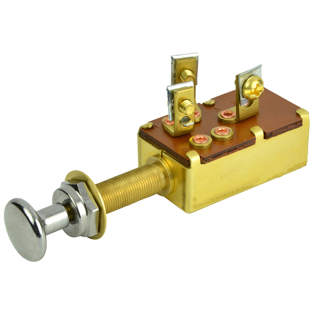 BEP Marine BEP 3-Position SPDT Push-Pull Switch - Off/ON1/ON2 — marine switches & accessories