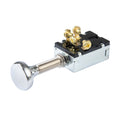 BEP Marine BEP 3-Position SPDT Push-Pull Switch - OFF/ON1 & 2/ON1 & 3 — marine switches & accessories