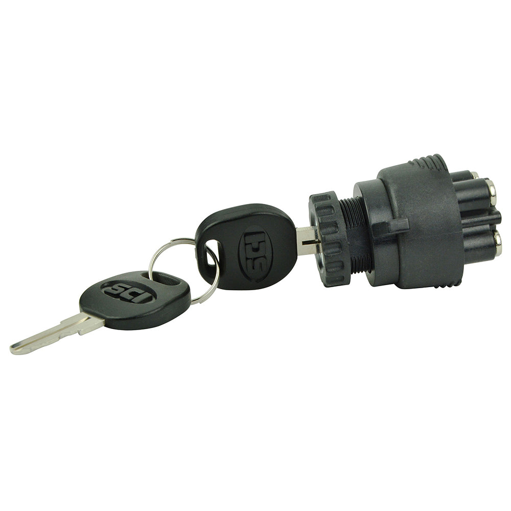 BEP Marine BEP 3-Position Ignition Switch - OFF/Ignition-Accessory/Start — marine switches & accessories