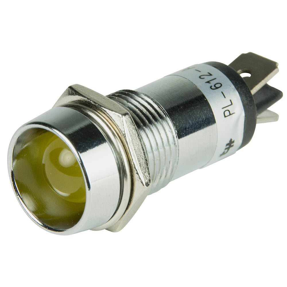 BEP Marine BEP LED Pilot Indicator Light - 12V - Amber — marine switches & accessories