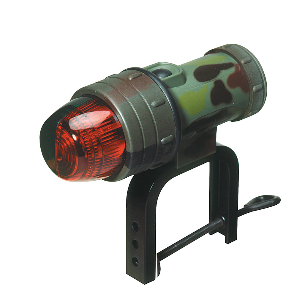 Innovative Lighting Portable LED Navigation Bow Light w/Universal "C" Clamp - Camouflage — marine navigation lights
