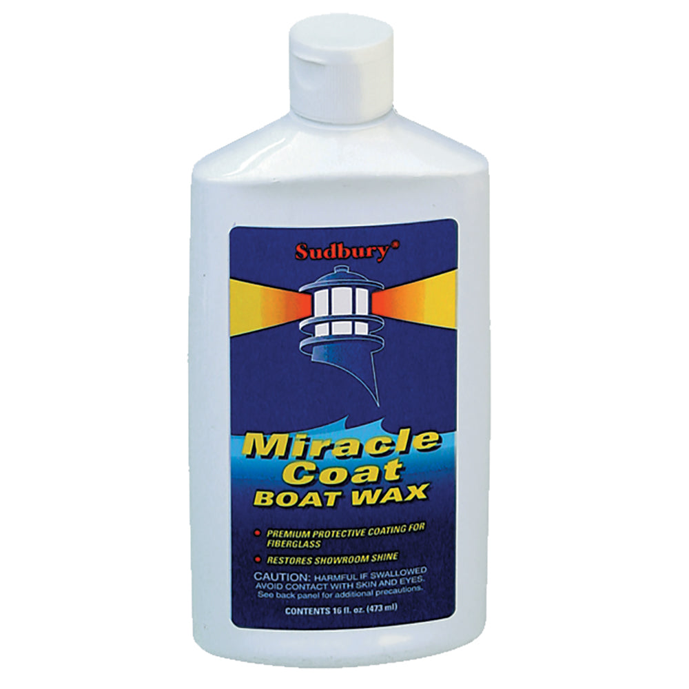 Sudbury Miracle Coat Boat Wax - 16oz Liquid — marine cleaning