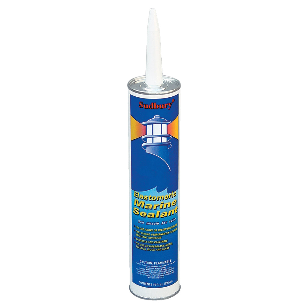 Sudbury Elastomeric Marine Sealant - 10oz Cartridge - White — marine adhesives/sealants/tapes