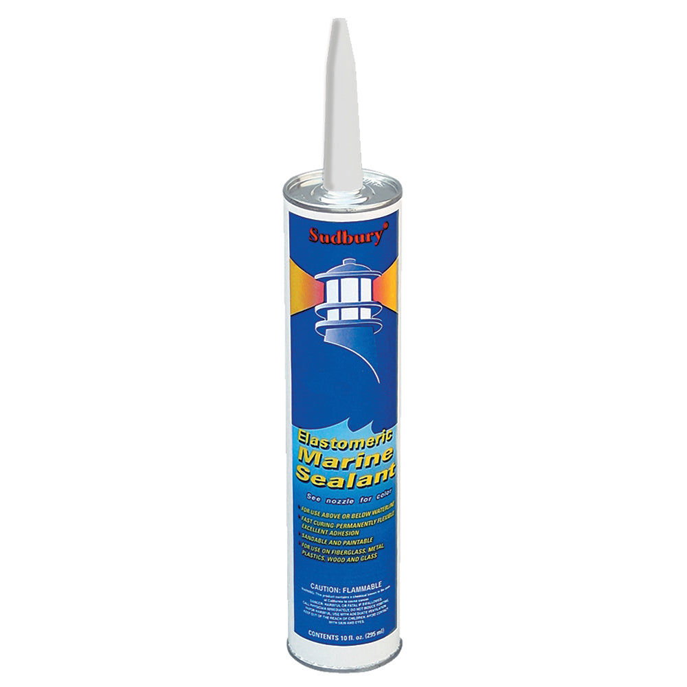 Sudbury Elastomeric Marine Sealant - 10oz Cartridge - Clear — marine adhesives/sealants/tapes