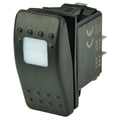 BEP Marine BEP SPST Contura Switch - 1-Amber LED - OFF/ON — marine switches & accessories