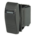 BEP Marine BEP SPDT Contura Switch - 1-Amber LED - (ON)/OFF/ON — marine switches & accessories