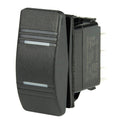BEP Marine BEP DPDT Contura Switch - 2-Amber LEDs - ON/OFF/ON — marine switches & accessories
