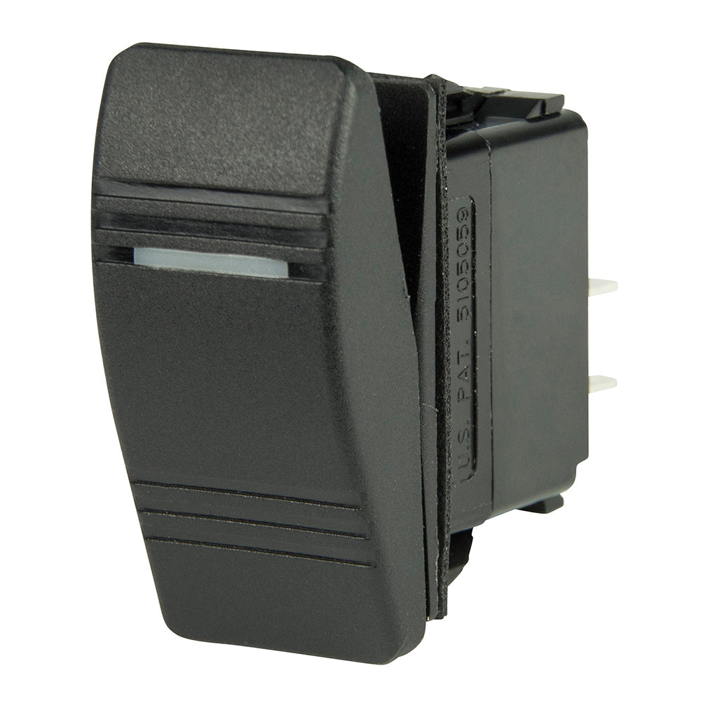BEP Marine BEP DPST Contura Switch - 1-Amber LED - OFF/ON — marine switches & accessories