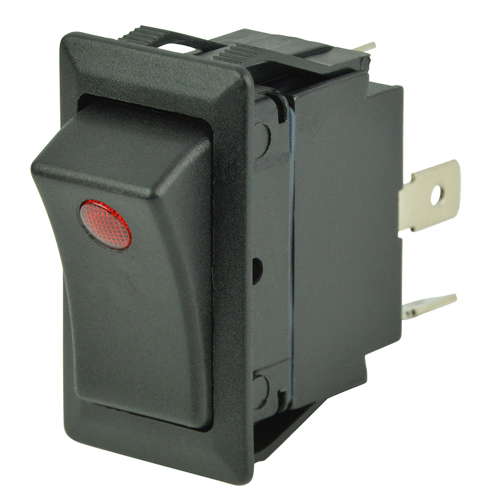 BEP Marine BEP SPST Rocker Switch - 1-LED - 12V/24V - ON/OFF — marine switches & accessories