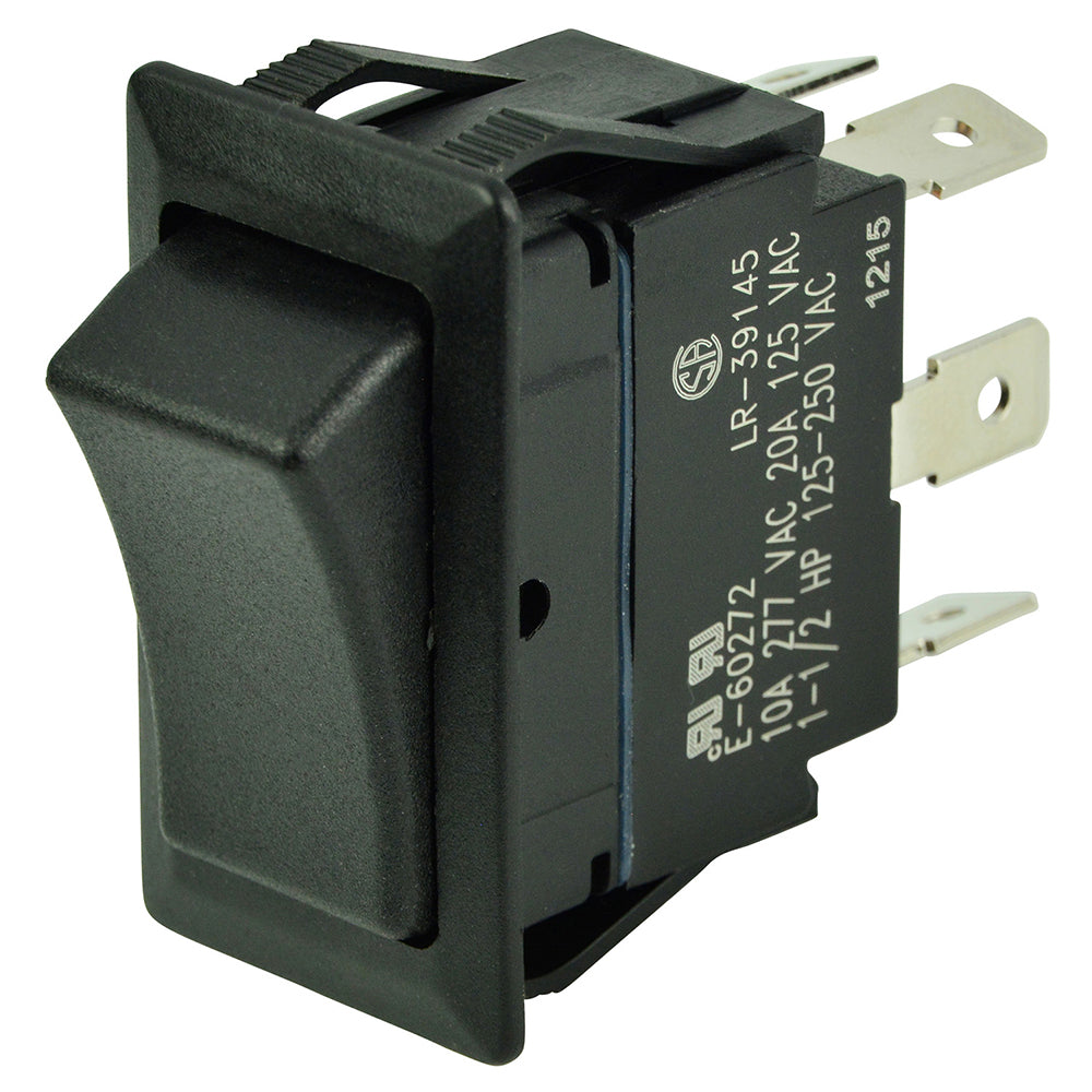 BEP Marine BEP DPDT Rocker Switch - 12V/24V - ON/OFF/ON — marine switches & accessories