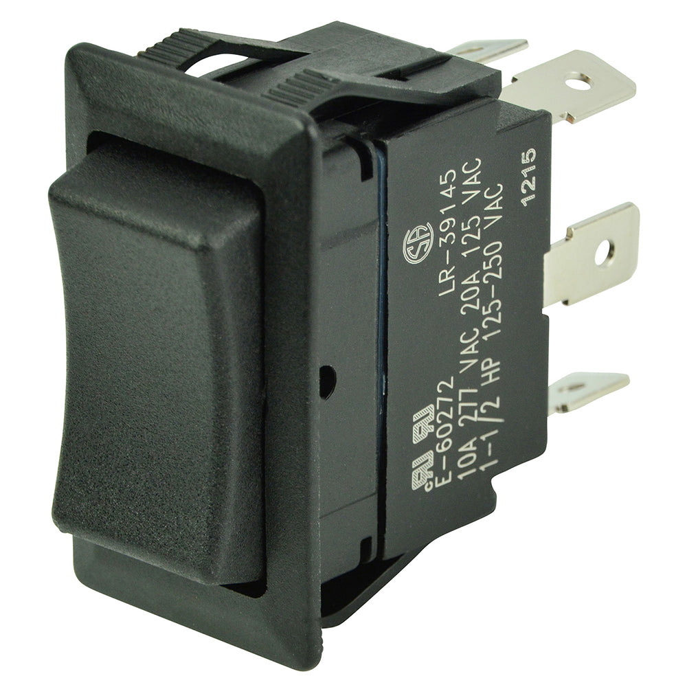 BEP Marine BEP DPDT Rocker Switch - 12V/24V - (ON)/OFF/(ON) — marine switches & accessories