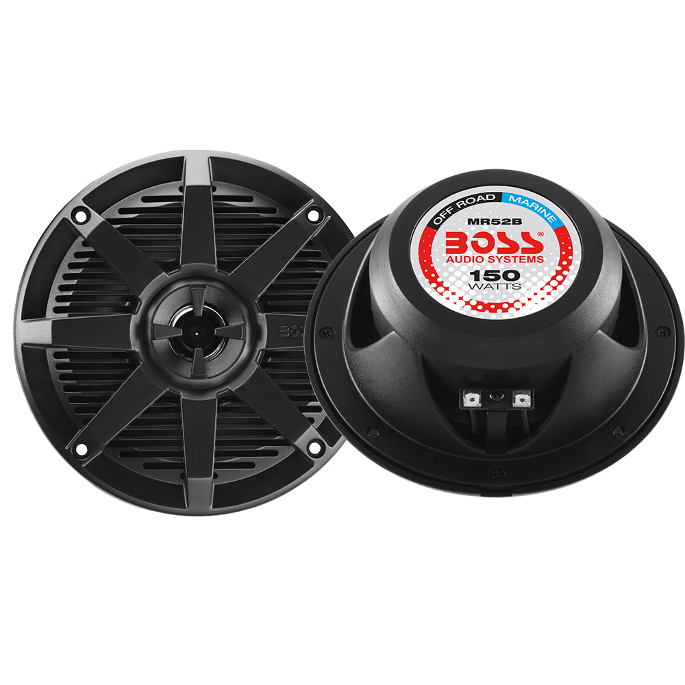 Boss Audio 5.25" MR52B Speaker - Black - 150W — marine speakers
