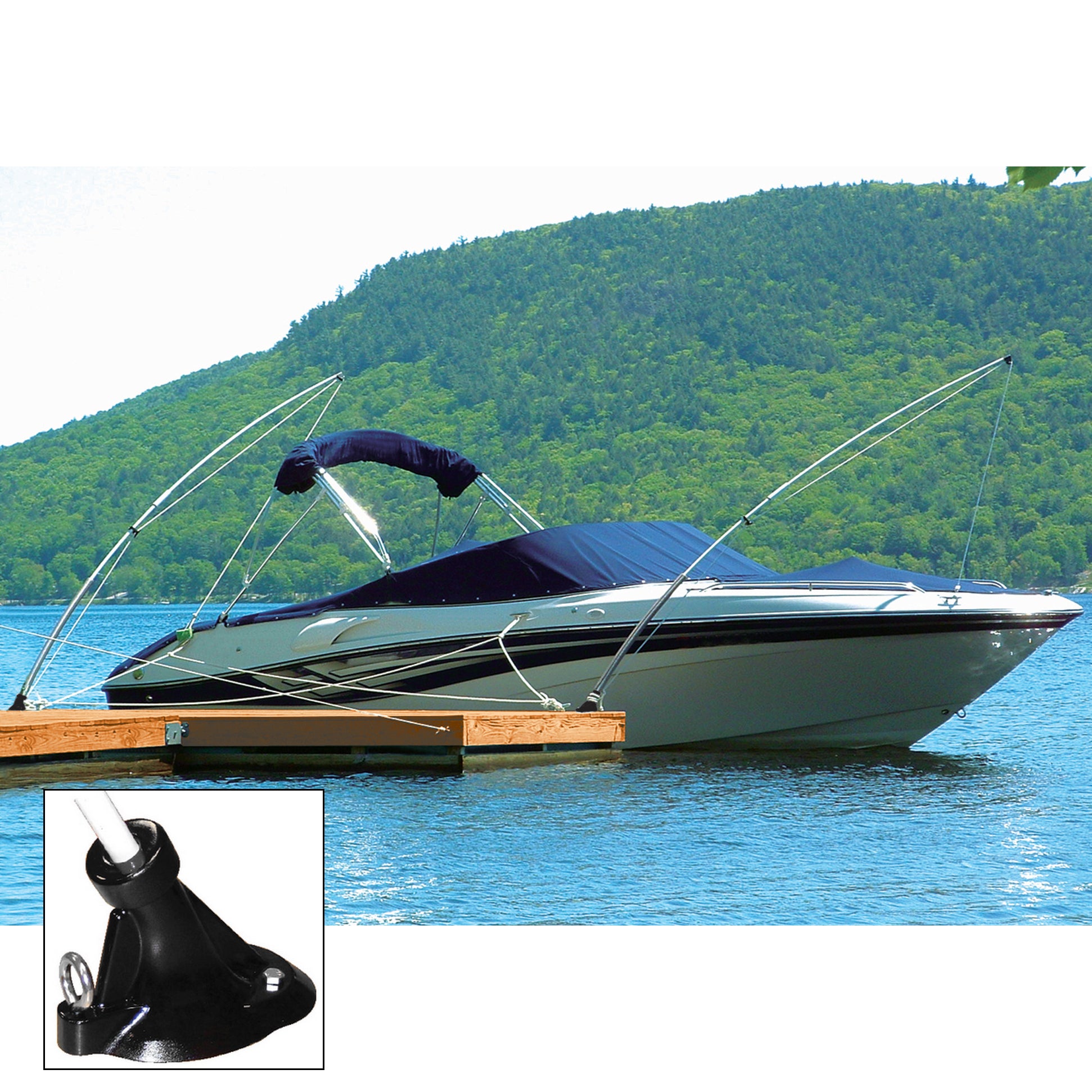 Taylor Made BoatGuard® Mooring Whip - 14' — marine mooring whips