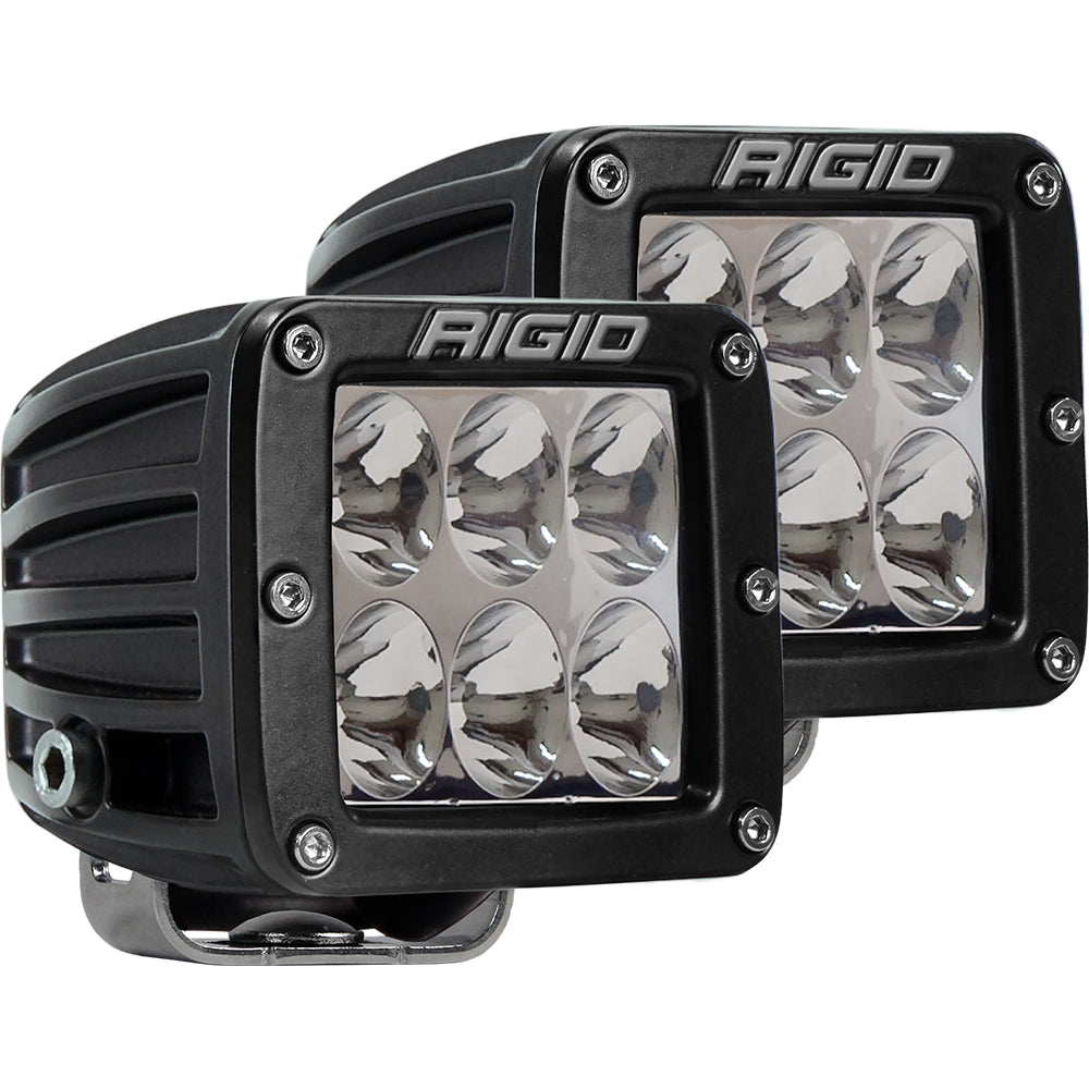 RIGID Industries D-Series PRO Specter-Driving LED - Pair - Black — marine flood/spreader lights