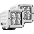 RIGID Industries D-Series PRO Hybrid-Spot LED - Pair - White — marine flood/spreader lights