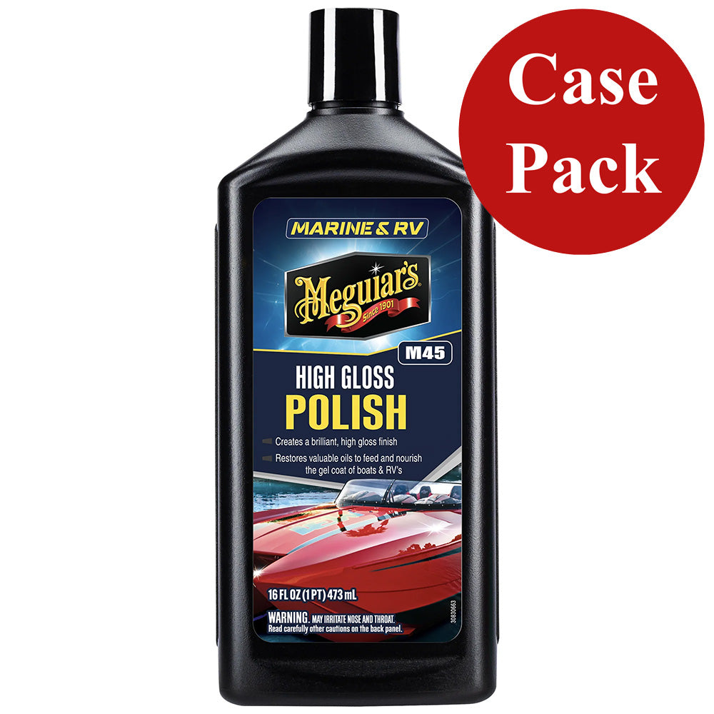 Meguiar's Boat/RV Polish & Gloss Enhancer - *Case of 6* — marine cleaning
