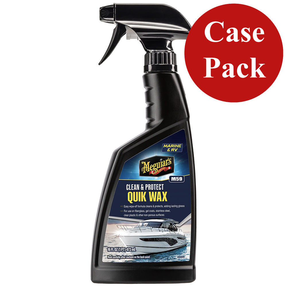 Meguiar's Quick Wax® - *Case of 6* — marine cleaning