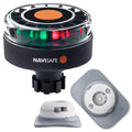 Navisafe Navilight Tricolor 2NM w/Navibolt Base & RIB Mount - White — marine paddlesports