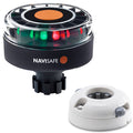 Navisafe Navilight Tricolor 2NM w/Navibolt Base & Horizontal Mount - White — marine paddlesports