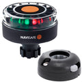 Navisafe Navilight Tricolor 2NM w/Navibolt Base & Horizontal Mount - Black — marine paddlesports