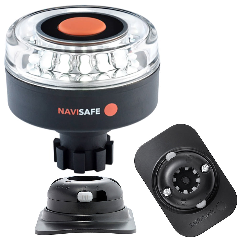 Navisafe Navilight 360° 2NM w/Navibolt Base & RIB Mount - Black — marine paddlesports