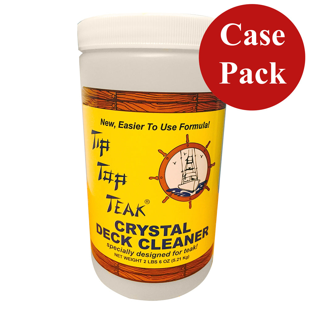 Tip Top Teak Tip Top Teak Crystal Deck Cleaner - Quart (2lbs 6oz) - *Case of 12* — marine cleaning