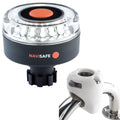 Navisafe Navilight 360° 2NM w/Navibolt Base & Rail Mount - White — marine paddlesports
