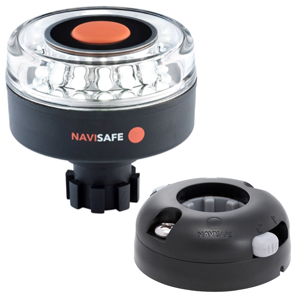 Navisafe Navilight 360° 2NM w/Navibolt Base & Horizontal Mount - Black — marine paddlesports
