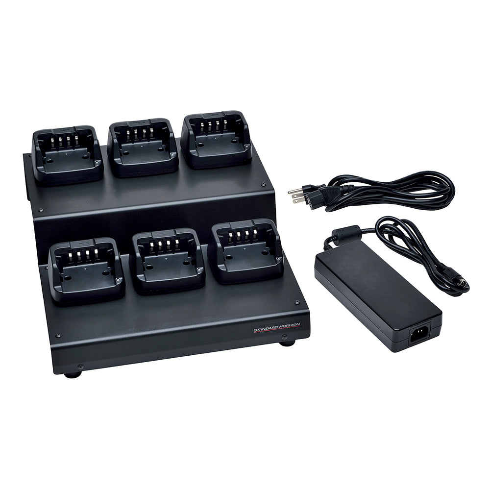 Standard Horizon 6-Unit Multi Charger — marine accessories