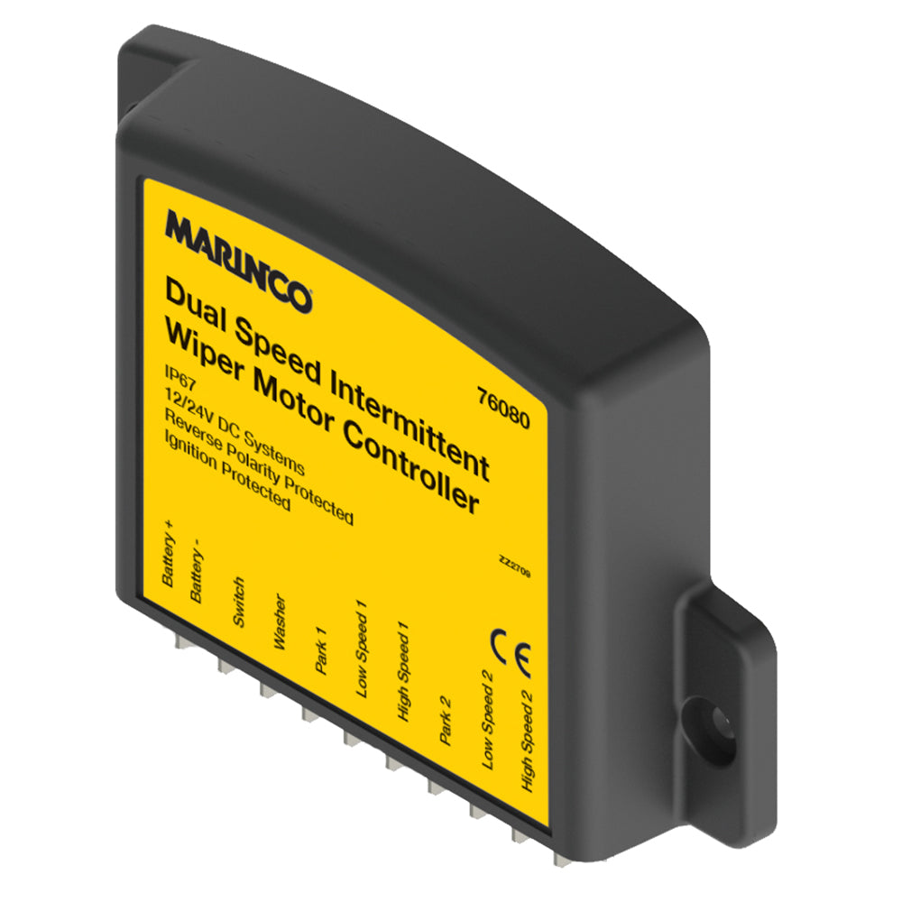 Marinco Dual Speed Intermittent Wiper Motor Controller — marine windshield wipers