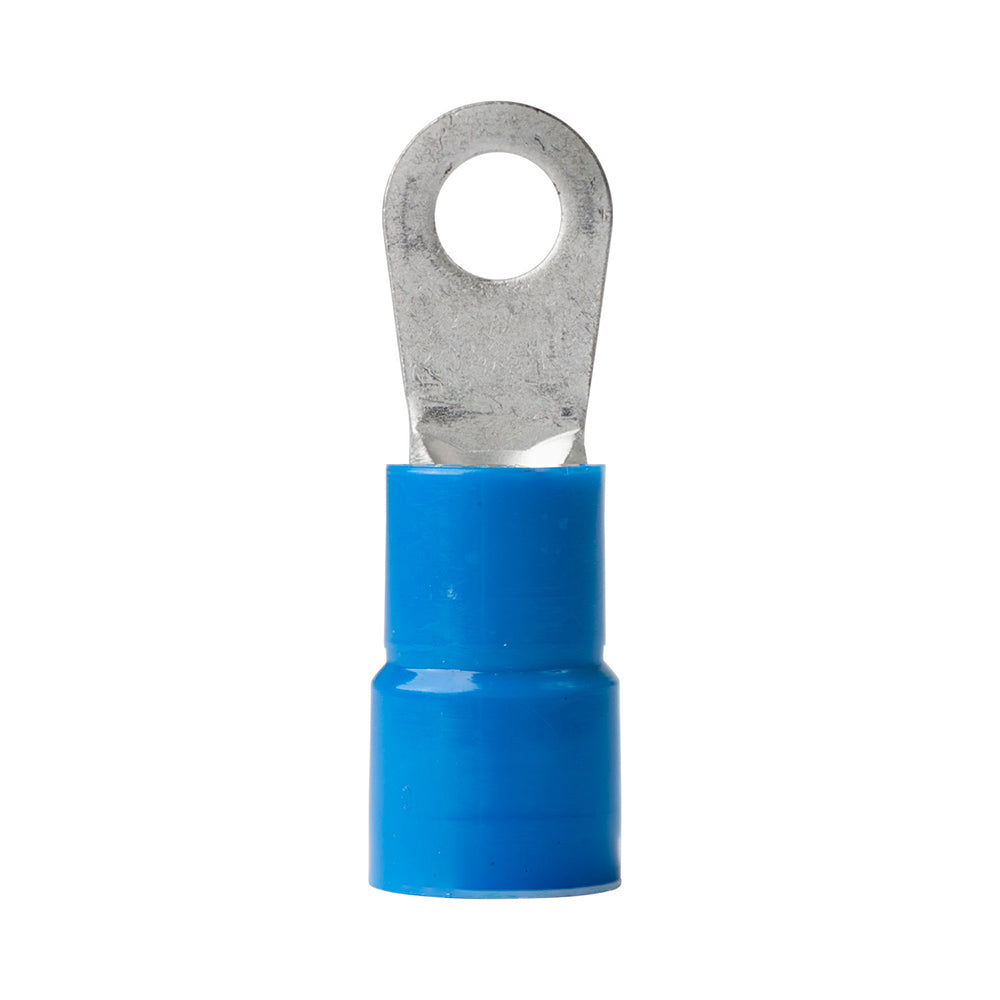 Ancor 6 AWG - 1/4" Nylon Ring Terminal - 25-Pack — marine terminals