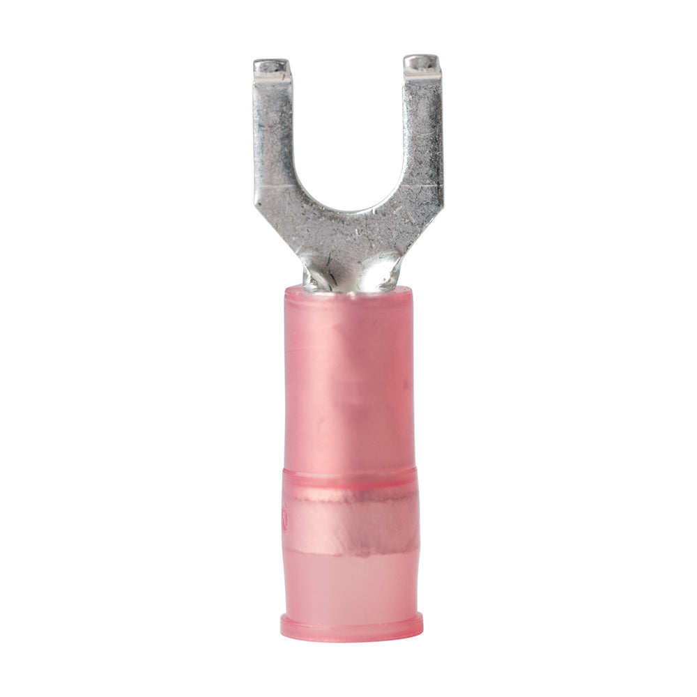 Ancor 22-18 AWG - #8 Nylon Flanged Spade Terminal - 25-Pack — marine terminals