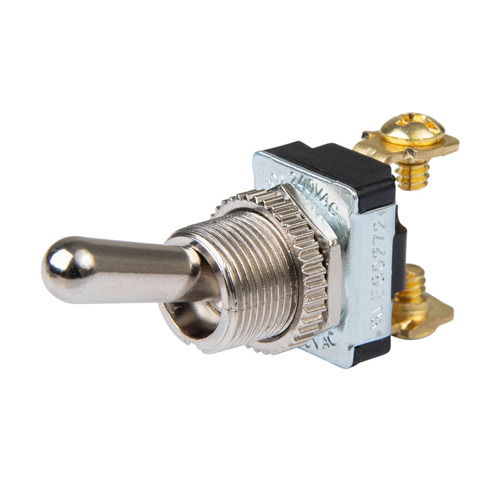 BEP Marine BEP SPST Chrome Plated Toggle Switch - 11/16" Handle - OFF/ON — marine switches & accessories