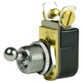 BEP Marine BEP SPST Chrome Plated Toggle Switch - 3/8" Ball Handle - OFF/ON — marine switches & accessories