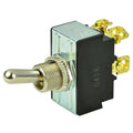 BEP Marine BEP DPST Chrome Plated Toggle Switch - OFF/ON — marine switches & accessories