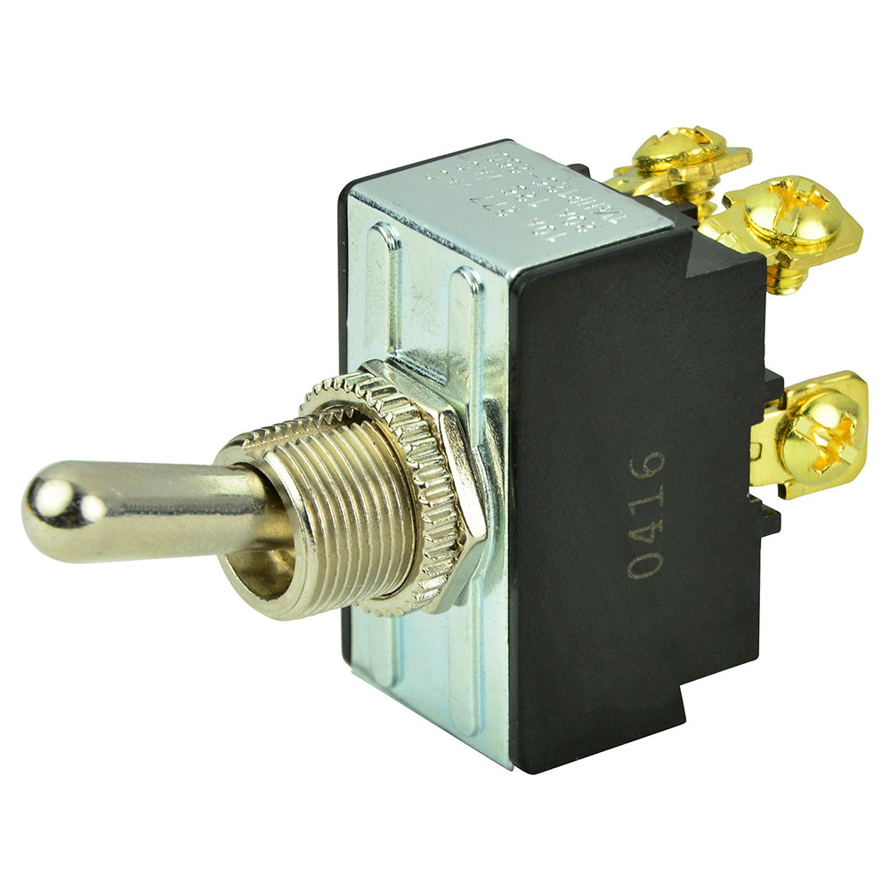 BEP Marine BEP DPST Chrome Plated Toggle Switch - OFF/ON — marine switches & accessories