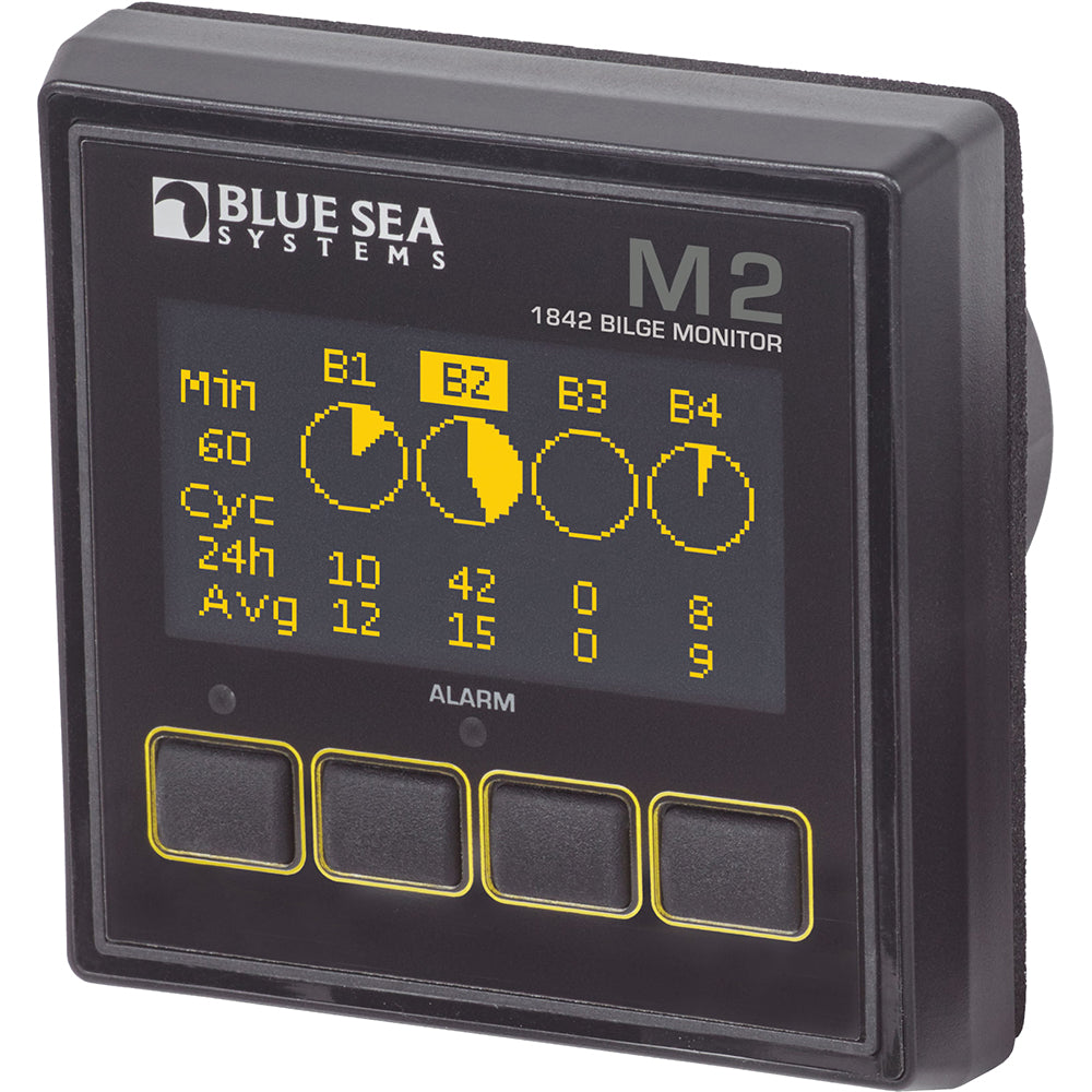 Blue Sea Systems Blue Sea 1842 M2 OLED Digital Bilge Meter — marine meters & monitoring