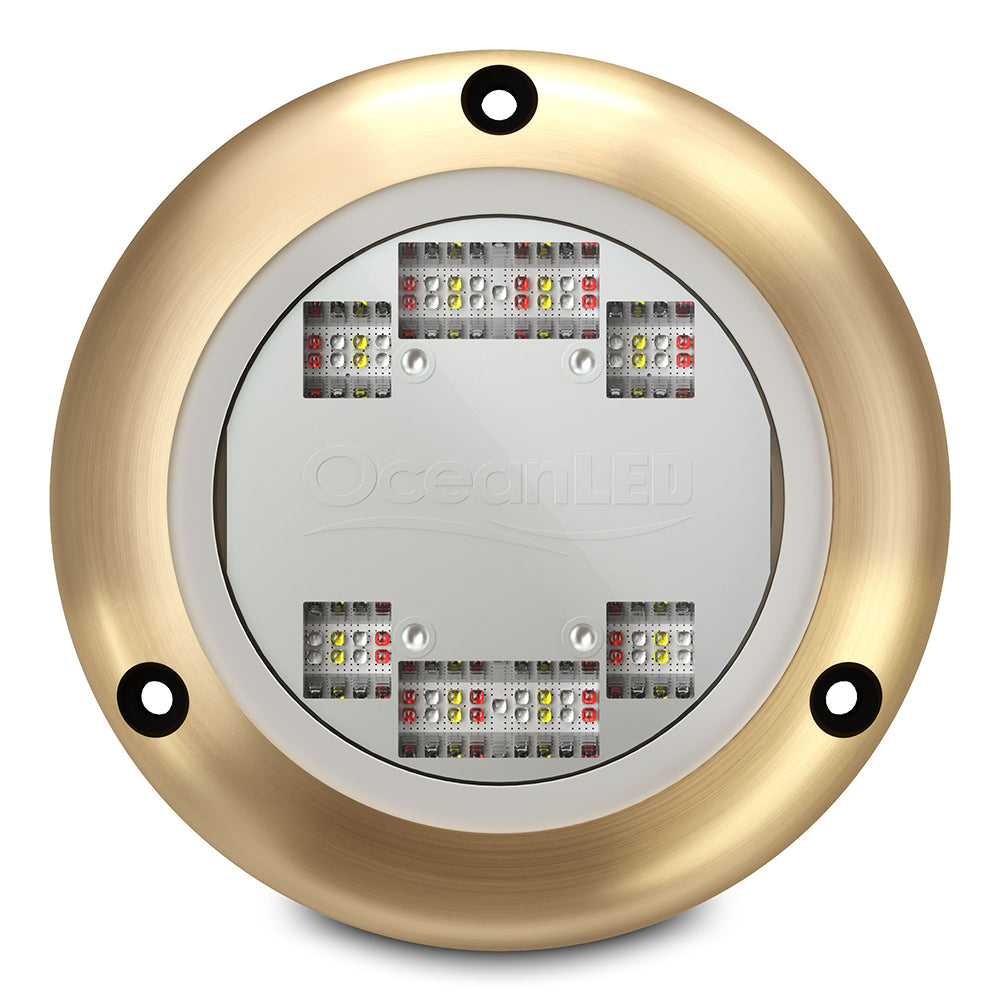 OceanLED Sport S3166s Multi-Color Surface Mount Underwater LED Light — marine underwater lighting