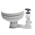 Johnson Pump AquaT Manual Marine Toilet - Super Compact — marine marine sanitation